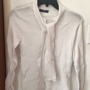 NWT - tie neck   Sweater